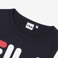 Fila Linear Fit less - Naisten Poolopaita - Laivastonsininen | FI-64393